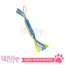 Load image into Gallery viewer, PAWISE 14833 Nylon Braided Stick w/2 Handles Tug Dog Toy-Small 40cm - Dogs And The City Online