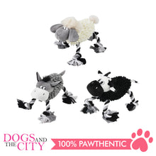 Load image into Gallery viewer, Pawise 15167 Farm Animals Plush Pet Toy - All Goodies for Your Pet