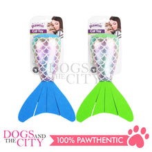 Load image into Gallery viewer, PAWISE 28312 Fishing Life - Fish Tail with Catnip 23cm Toys for Cats
