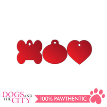 Load image into Gallery viewer, Personalized Pet Tags Heart Shape Small 25x25mm - All Goodies for Your Pet
