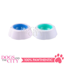 Load image into Gallery viewer, SLP Frosty Water Food Chilling Cooling Pet Bowl for Dog and Cat 16 oz 23x23x6cm