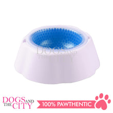 Load image into Gallery viewer, SLP Frosty Water Food Chilling Cooling Pet Bowl for Dog and Cat 16 oz 23x23x6cm